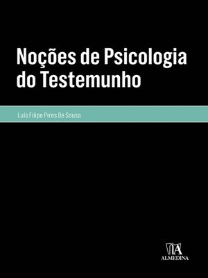 cover image of Noções de Psicologia do Testemunho